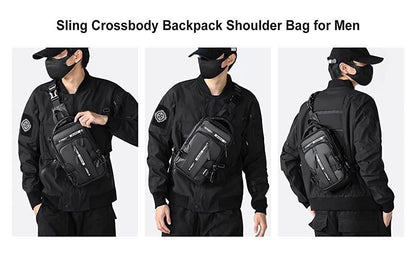 Sling Bag with USB Charging Port - warehousetech13