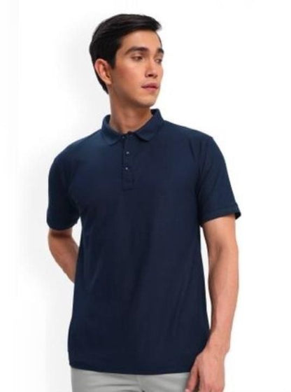 Poly Cotton Solid Half Sleeves Mens Polo T-shirt (Pack of 3) - warehousetech13