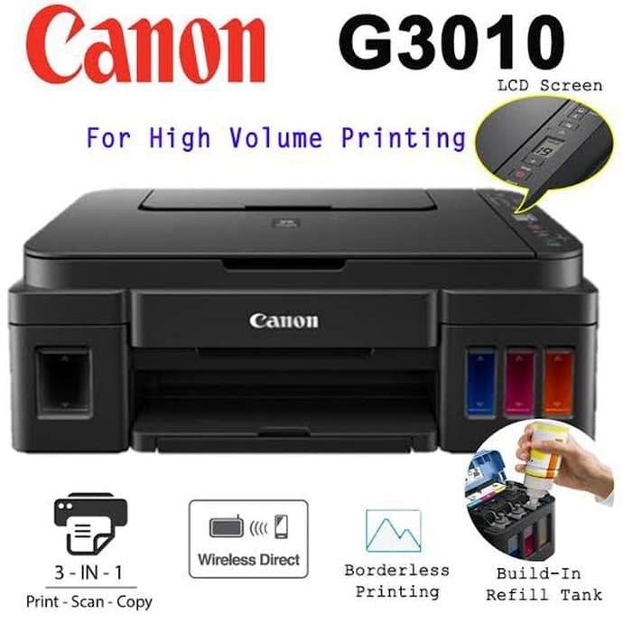 Canon Pixma G3010 All-in-One Wireless Ink Tank Colour Printer - warehousetech13