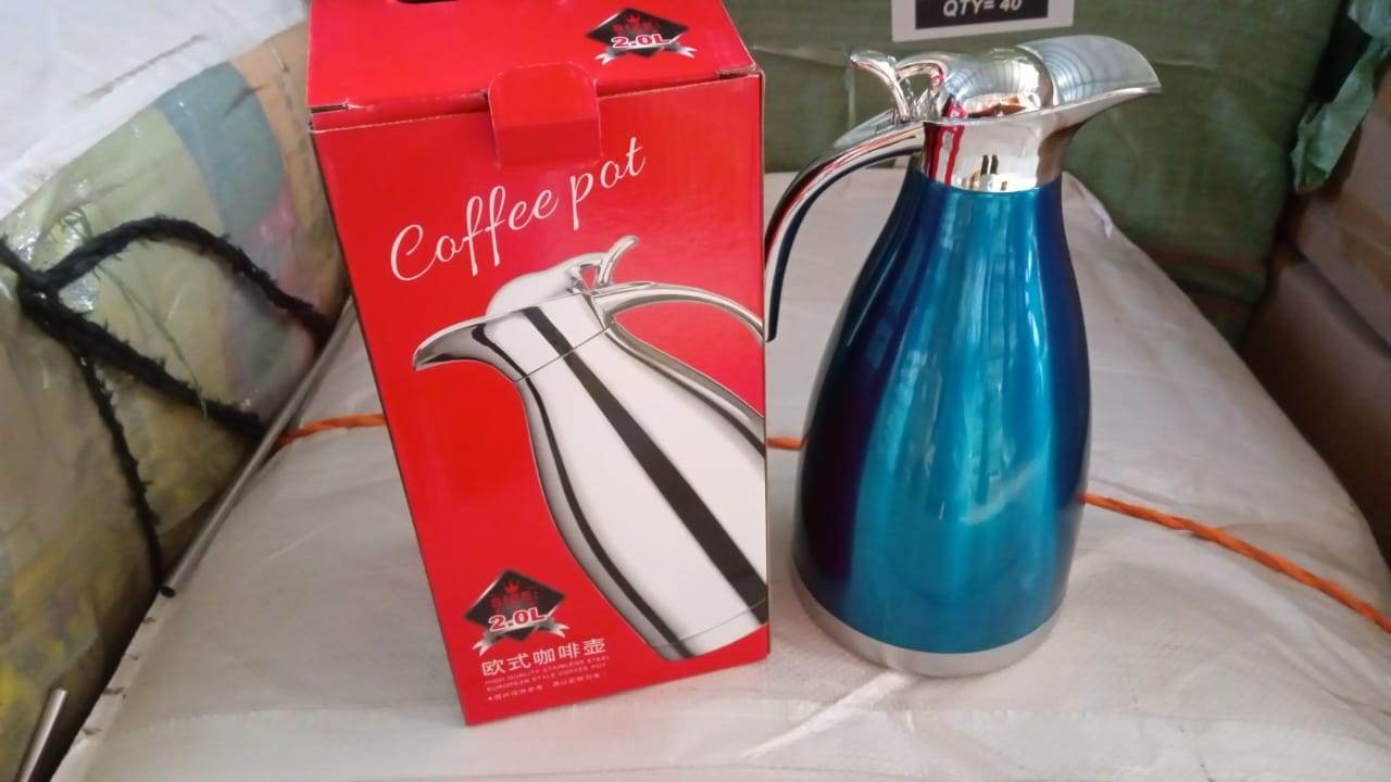 Vacuum Insulated Vaccume Kettle Jug Flask ( 2 Ltr) (1pc) - warehousetech13