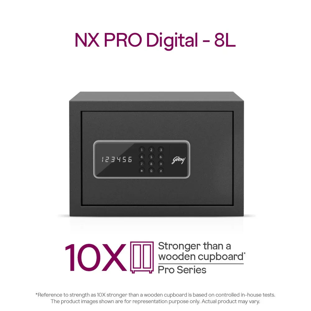 Godrej NX Pro Digital Ebony Home Locker - warehousetech13
