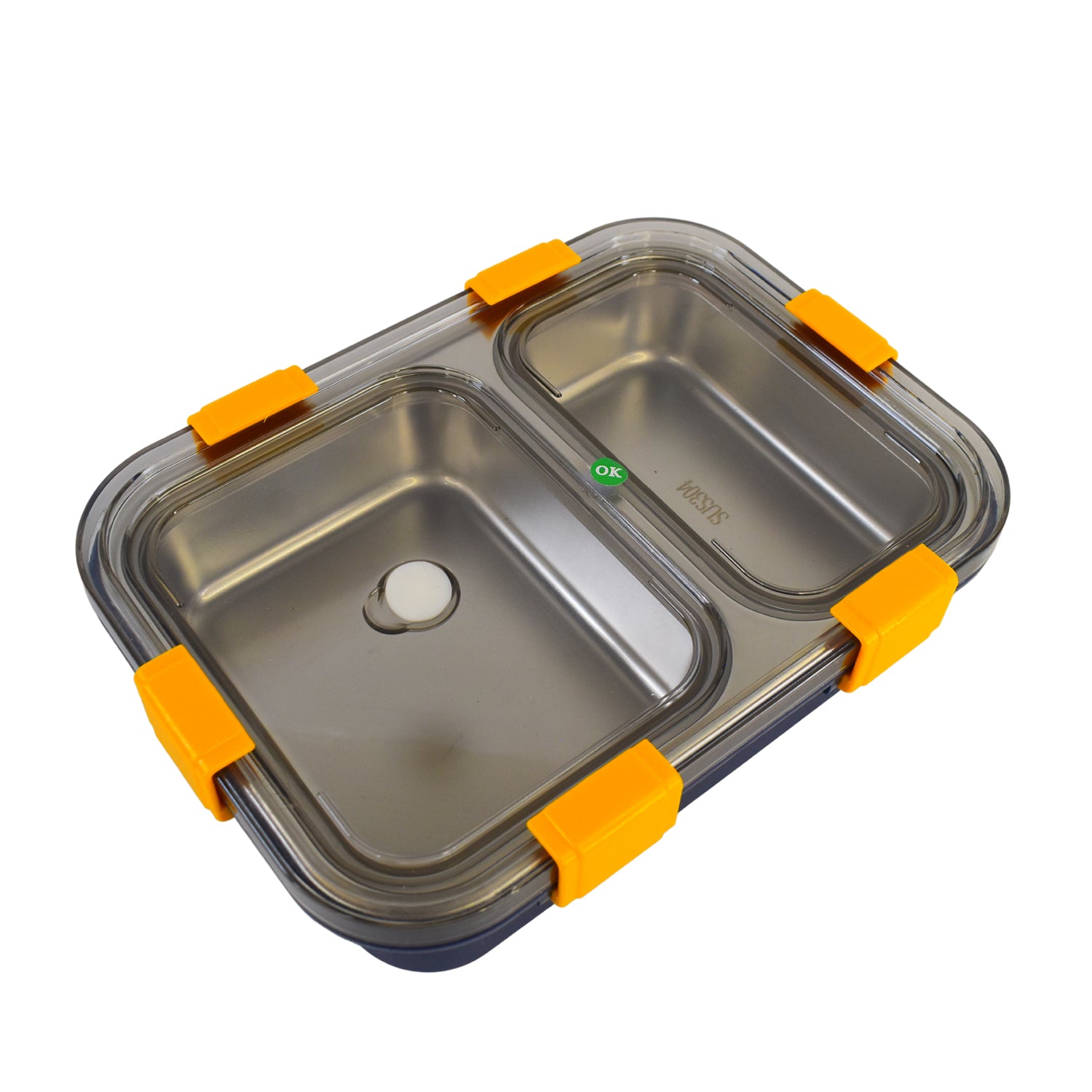 Stainless Steel Lunch Box With Spoon - warehousetech13