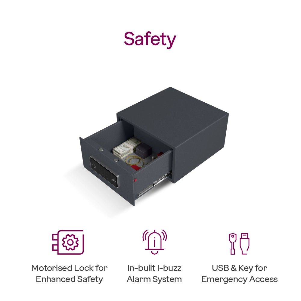 Godrej NX PRO Slide Digi + Bio 13L Home Locker