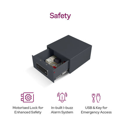 Godrej NX PRO Slide Digi + Bio 13L Home Locker