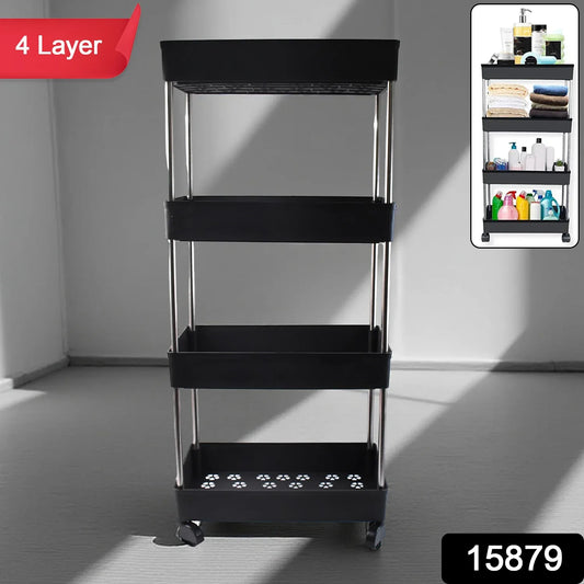 Movable Storage Rack Trolley - warehousetech13