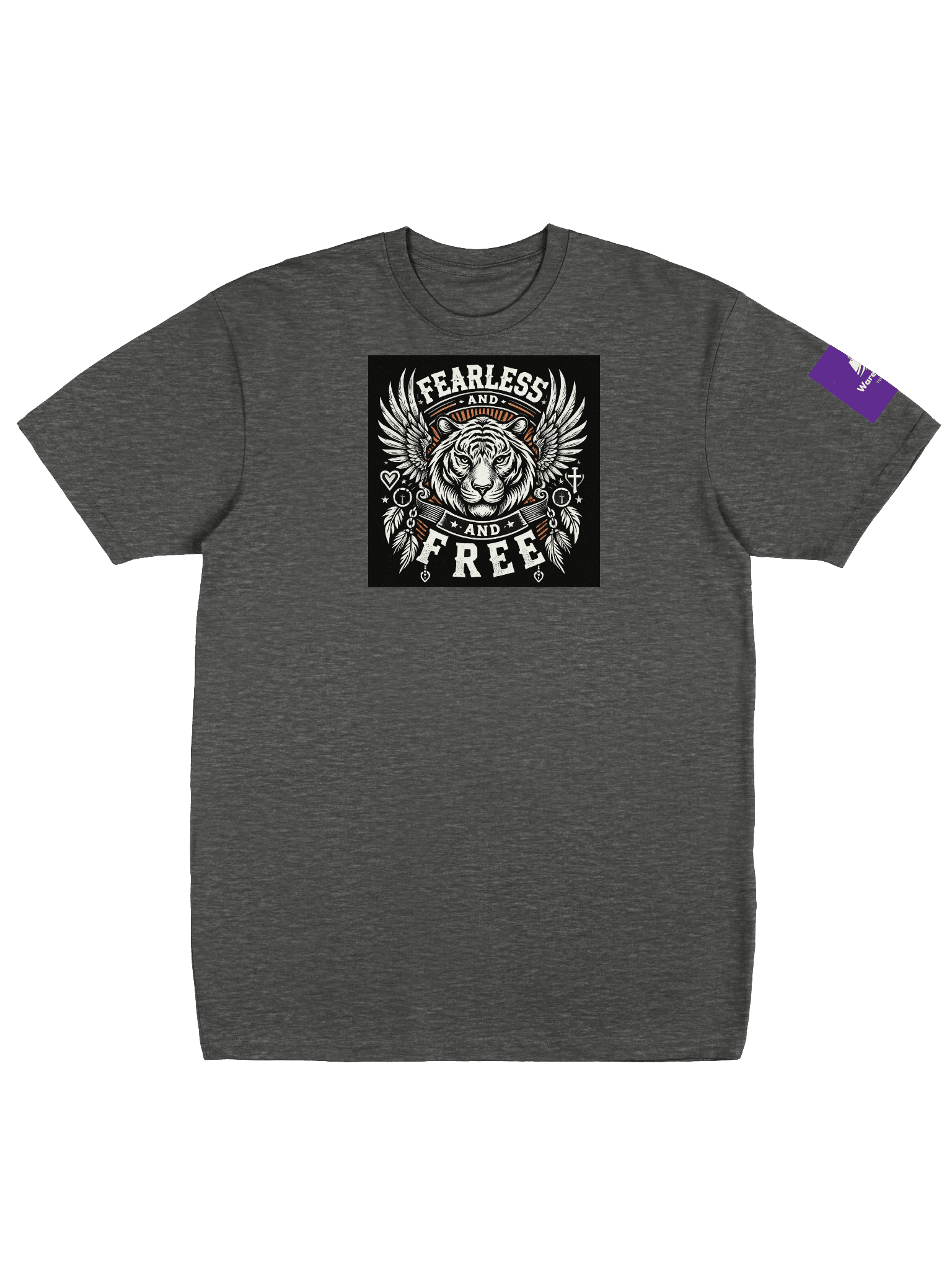 Fearless and Free Tiger Wings Tee - warehousetech13