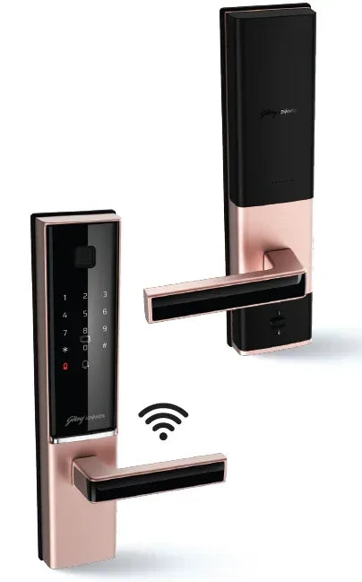 Godrej Smart Lock | 6 in 1 Main Door Digital Lock | VDP Compatible |for Home & Offices | Matte Black |3 Yrs Warranty | Made in India | Free Installation - warehousetech13