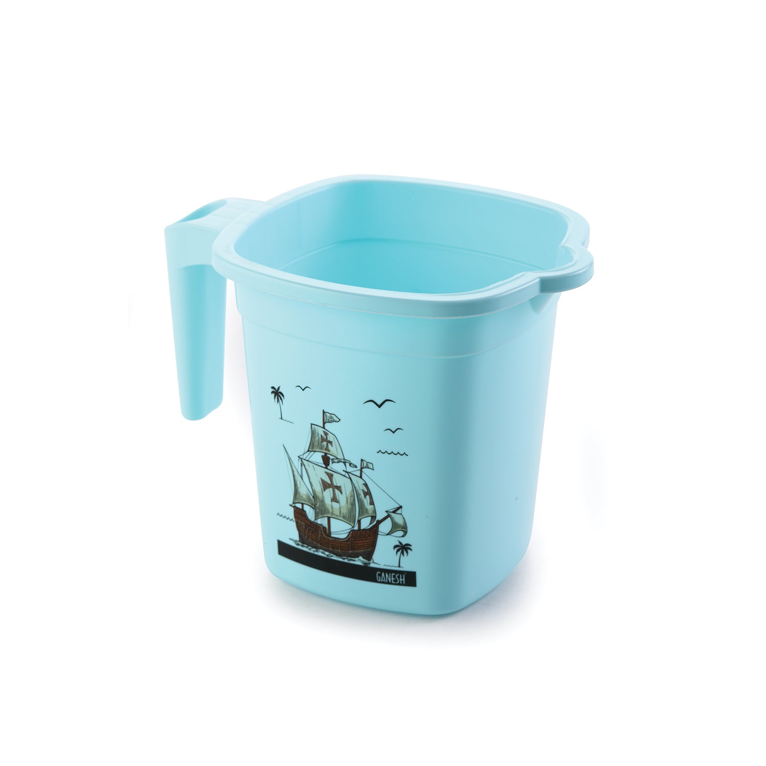 8701 Plastic Bathroom Accessories Set 6 Pcs Bath Set Bathroom Bucket With Dustbin Mug Stool Soap Casetub - warehousetech13