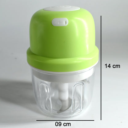 Portable Usb Rechargeable Electric Chopper Fruit Vegetable Onion Chopper Garlic Chopper - warehousetech13