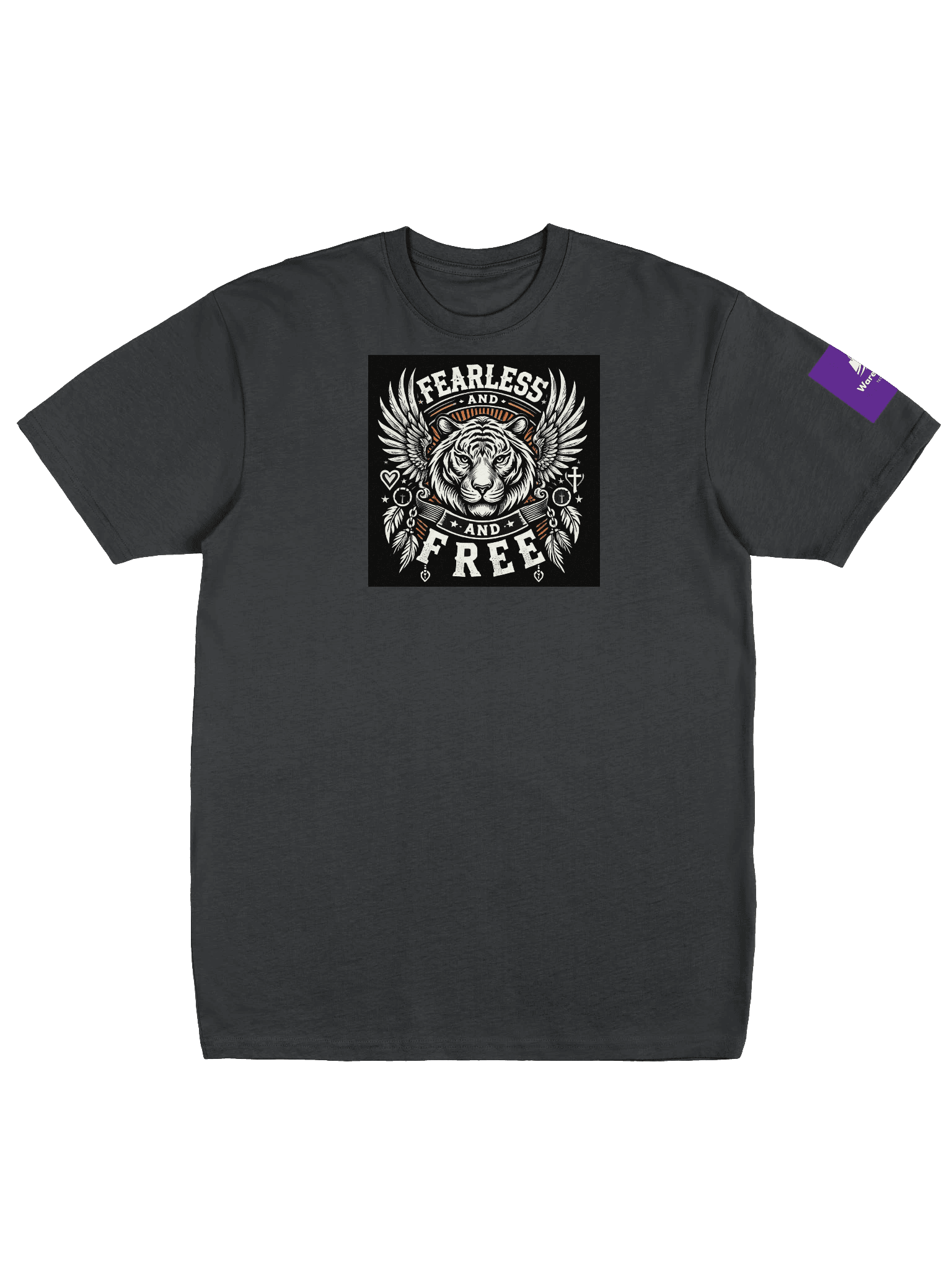 Fearless and Free Tiger Wings Tee - warehousetech13