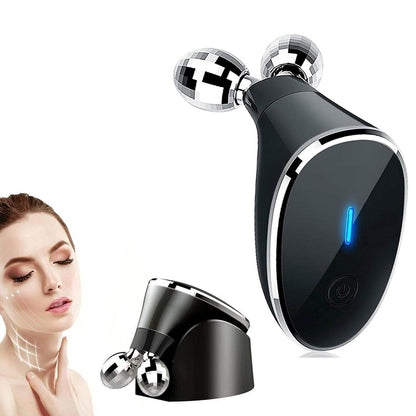 Microcurrent- Facial- Device Micro Current Face Massager Roller (1 Pc) - warehousetech13