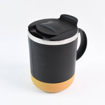 Insulated Coffee Mug With Spill-proof Lid (Approx 350ml 1 Pc) - warehousetech13