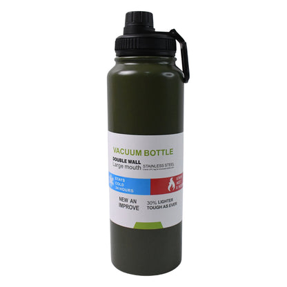Stainless Steel Double Wall Vacuum-insulated Drink Water Bottle (1000 Ml Mix Color) - warehousetech13