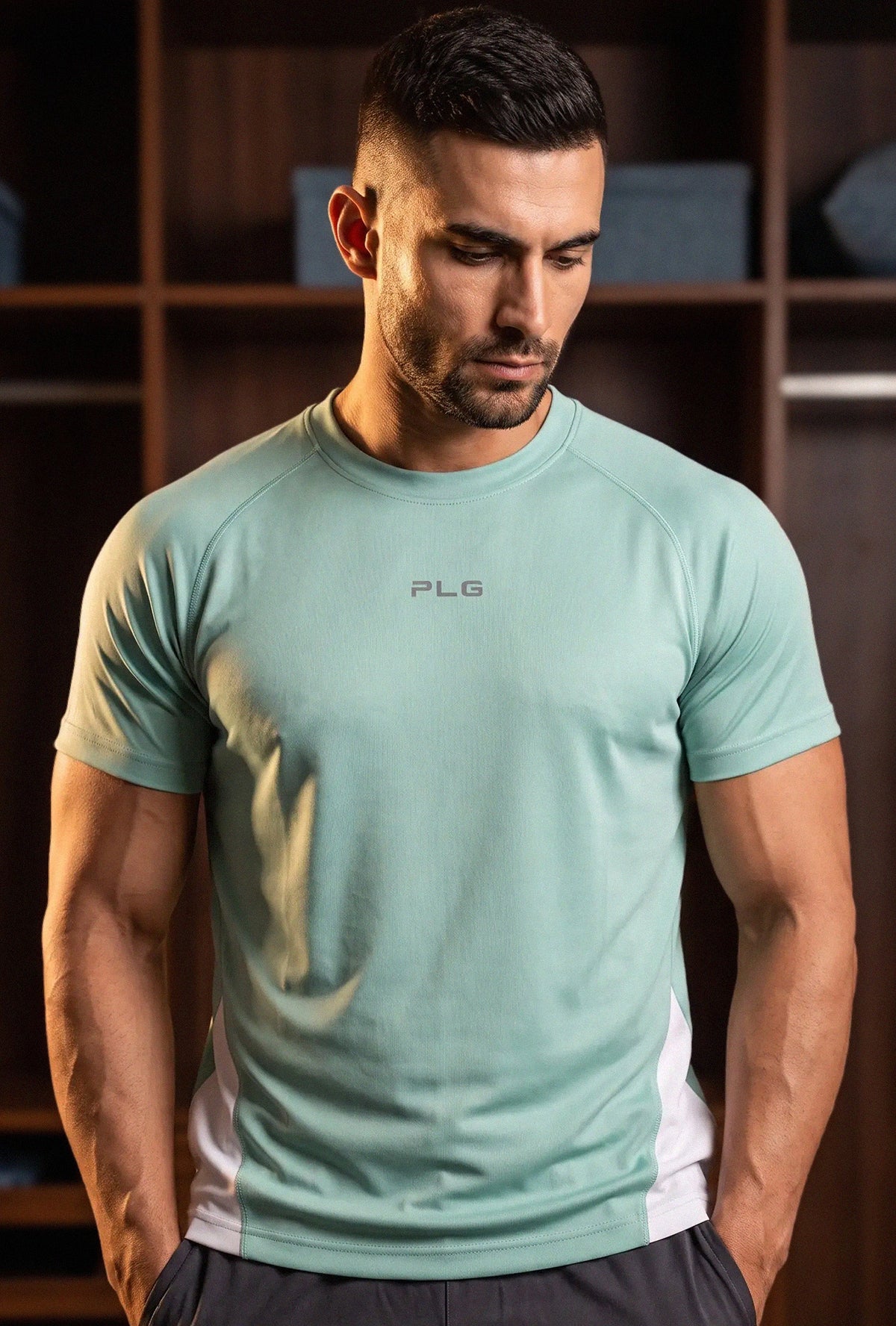 Vortex Raglan T-Shirt for Men – Design 1