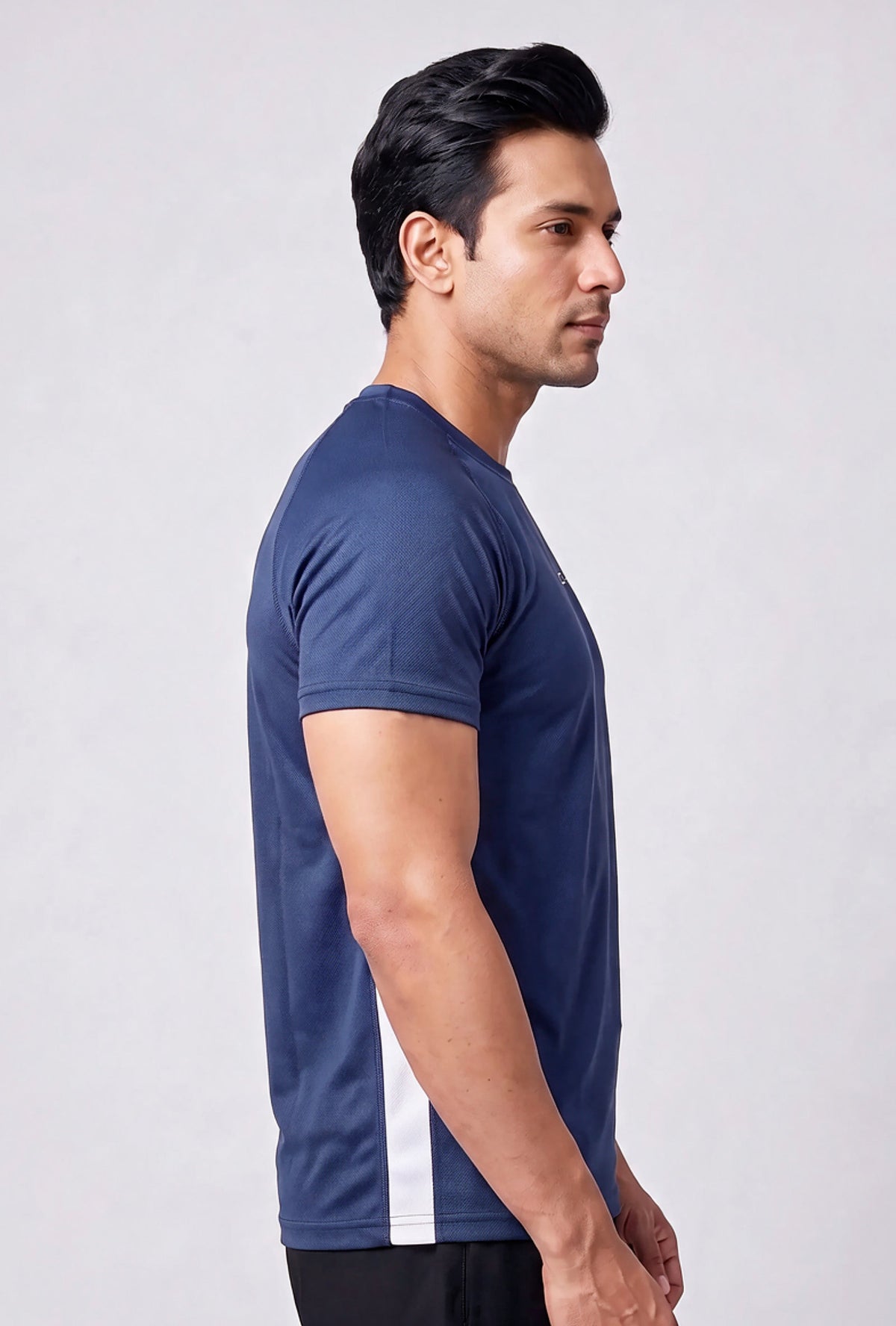 PLG Merch side stripe raglan T-shirt for men, design 2