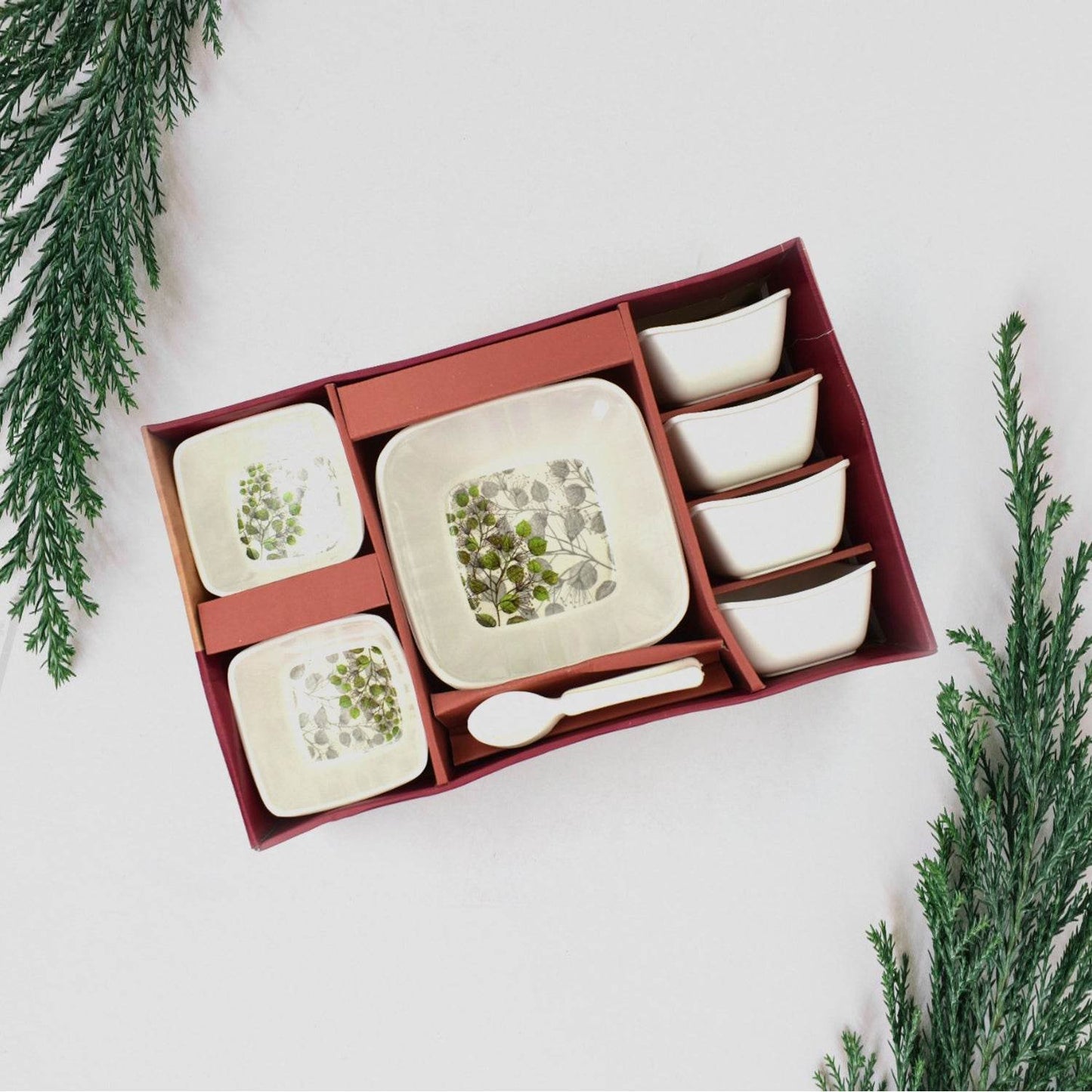 Pudding Set Used As A Cutlery Set (13 Pc) For Serving Food Purposes - warehousetech13