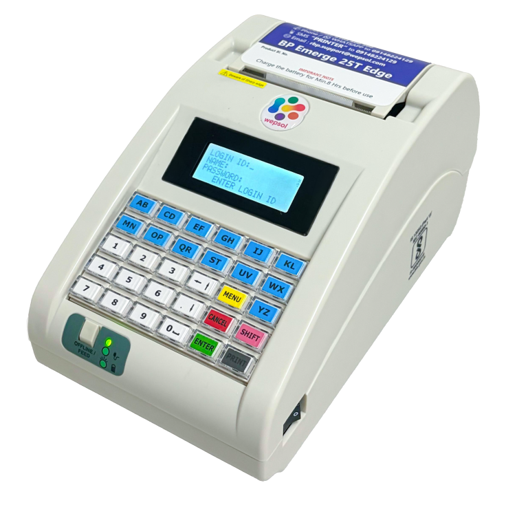 WeP BP Emerge 25T EDGE billing printer