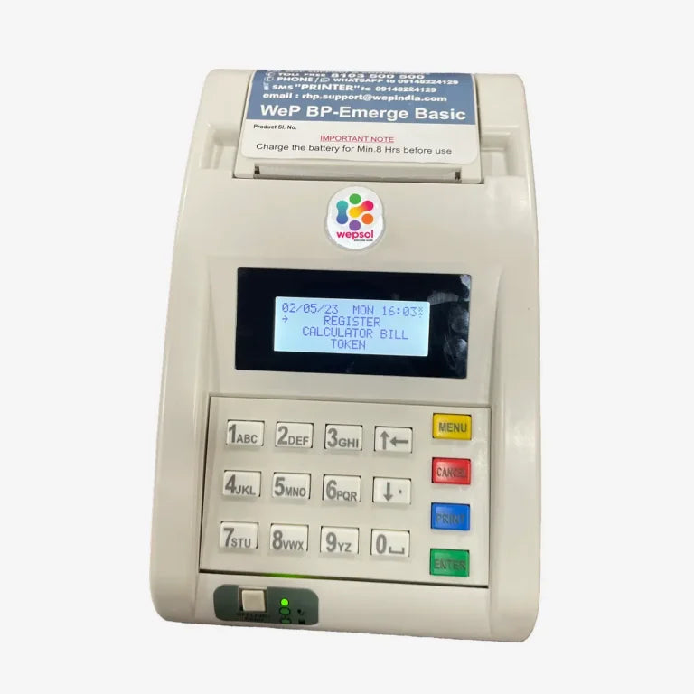 WeP BP Emerge Basic 4-line billing printer