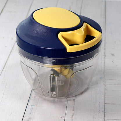 Chopper With 4 Blades For Effortlessly Chopping Vegetables And Fruits For Your Kitchen (650ml) - warehousetech13