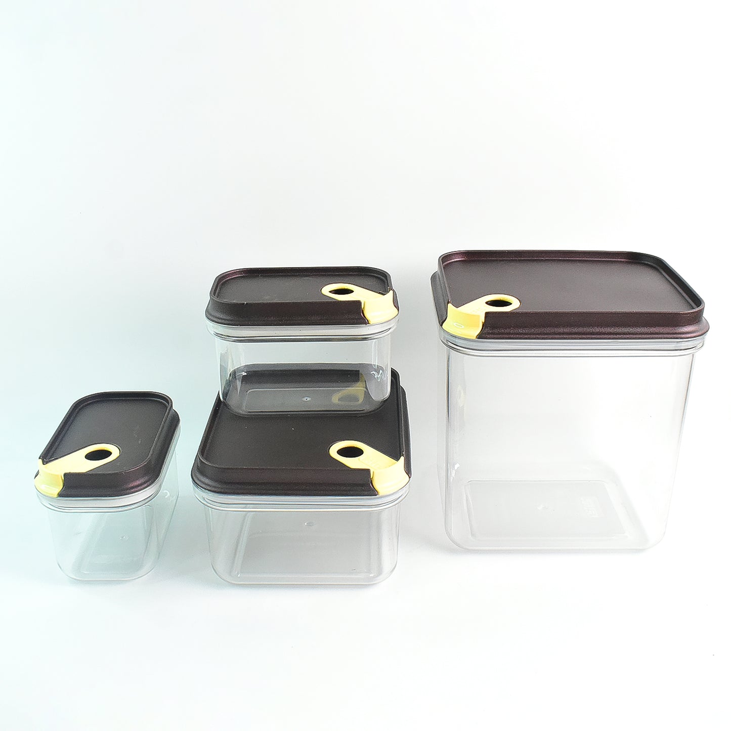 Ritu Push N Lock Airtight Food Storage Container Set (4 Pc) - warehousetech13