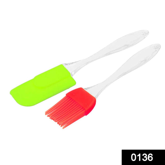 0136 Spatula And Pastry Brush For Cake Mixer - warehousetech13