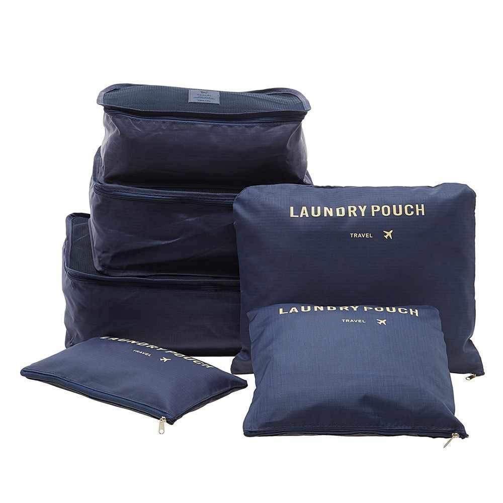 Cloth Organizer Pouch Laundry Zipper Bags (6 Pcs) - warehousetech13