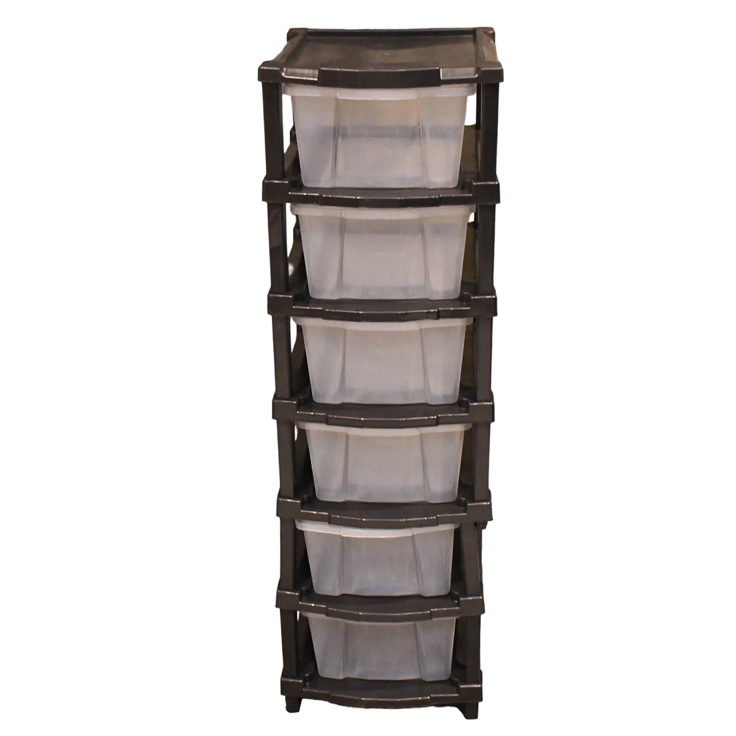 6-layer Modular Plastic Drawer Storage Cabinet - warehousetech13