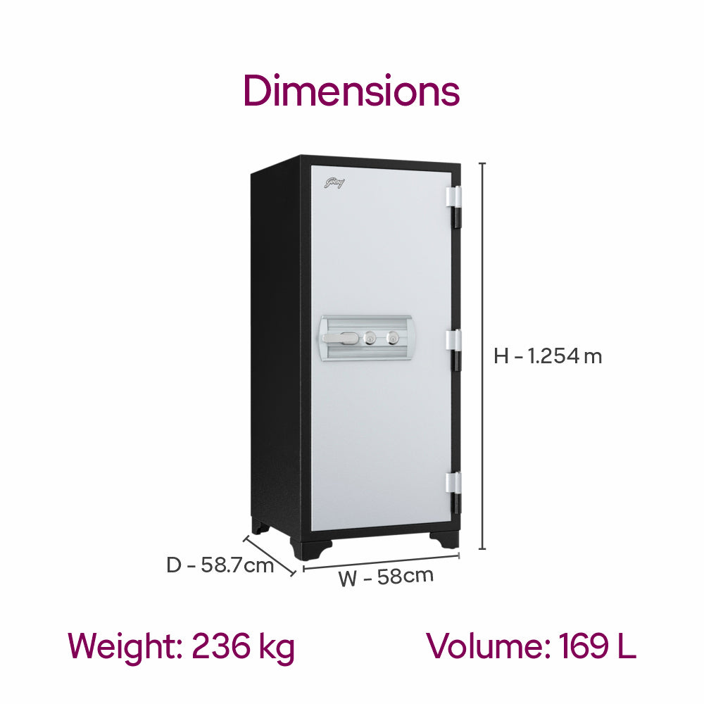 Godrej Centiguard 1060 Digital Safe for Home 169L
