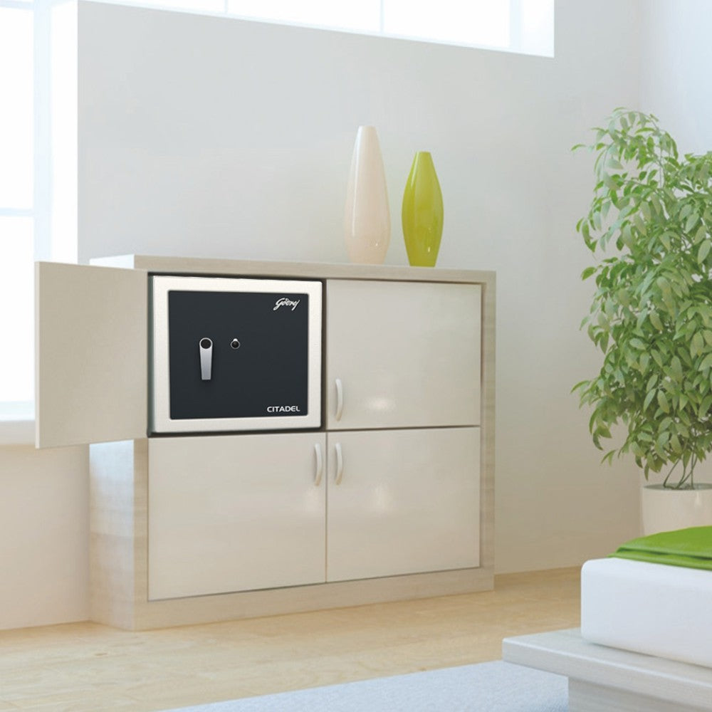 Godrej Citadel 45 V2 Home Locker | 42L Steel Safe with Mechanical Lock