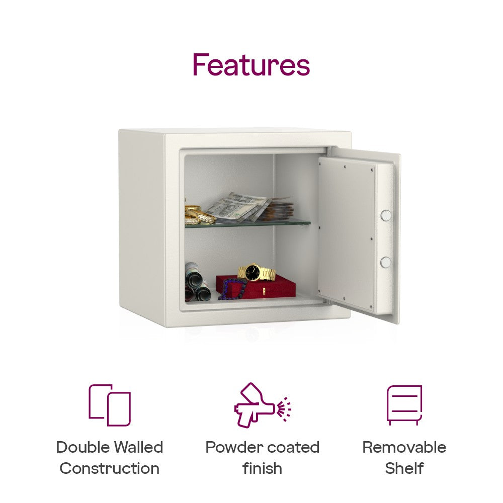 Godrej Citadel 45 V2 Home Locker | 42L Steel Safe with Mechanical Lock