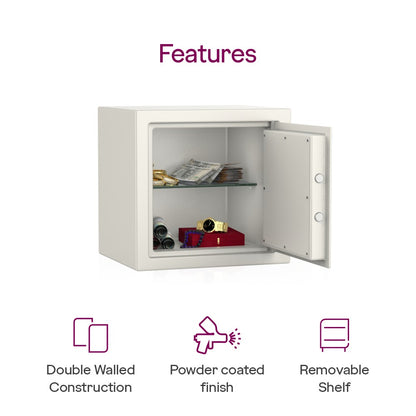 Godrej Citadel 45 V2 Home Locker | 42L Steel Safe with Mechanical Lock