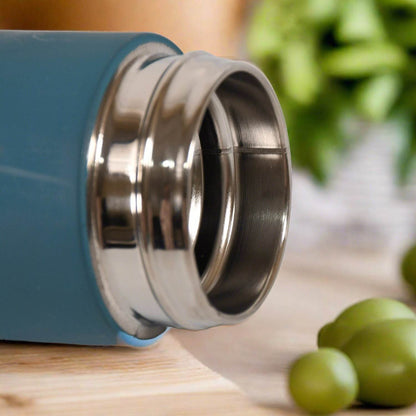 unbreakable Stainless Steel Leak Proof Fridge Water Bottle Cold Hot Steel Bottle Leak Proof Office Bottle Gym Home Kitchen Hiking Trekking Travel Bottle (500 Ml) - warehousetech13