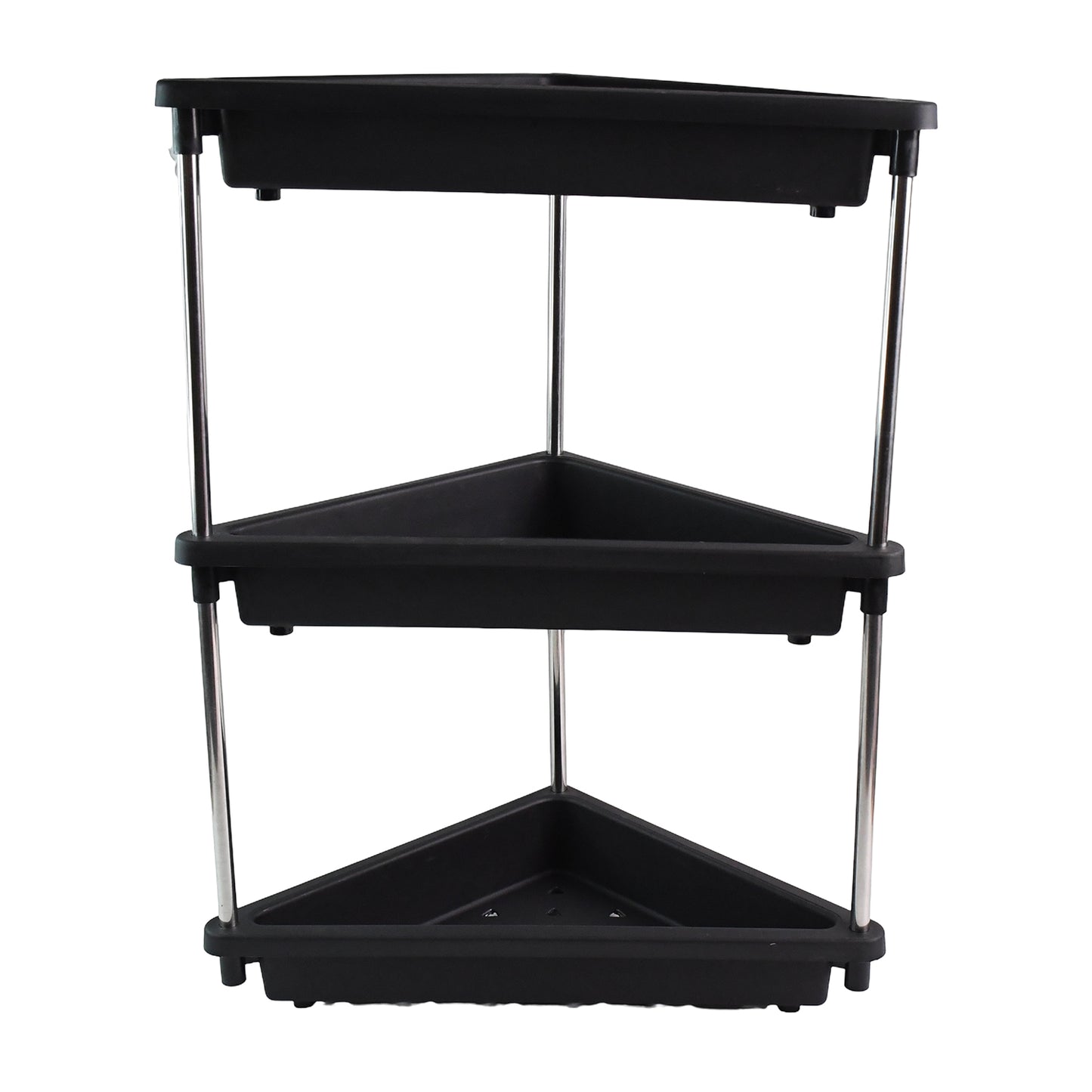 3-layer Multipurpose Plastic Corner Storage Rack - warehousetech13