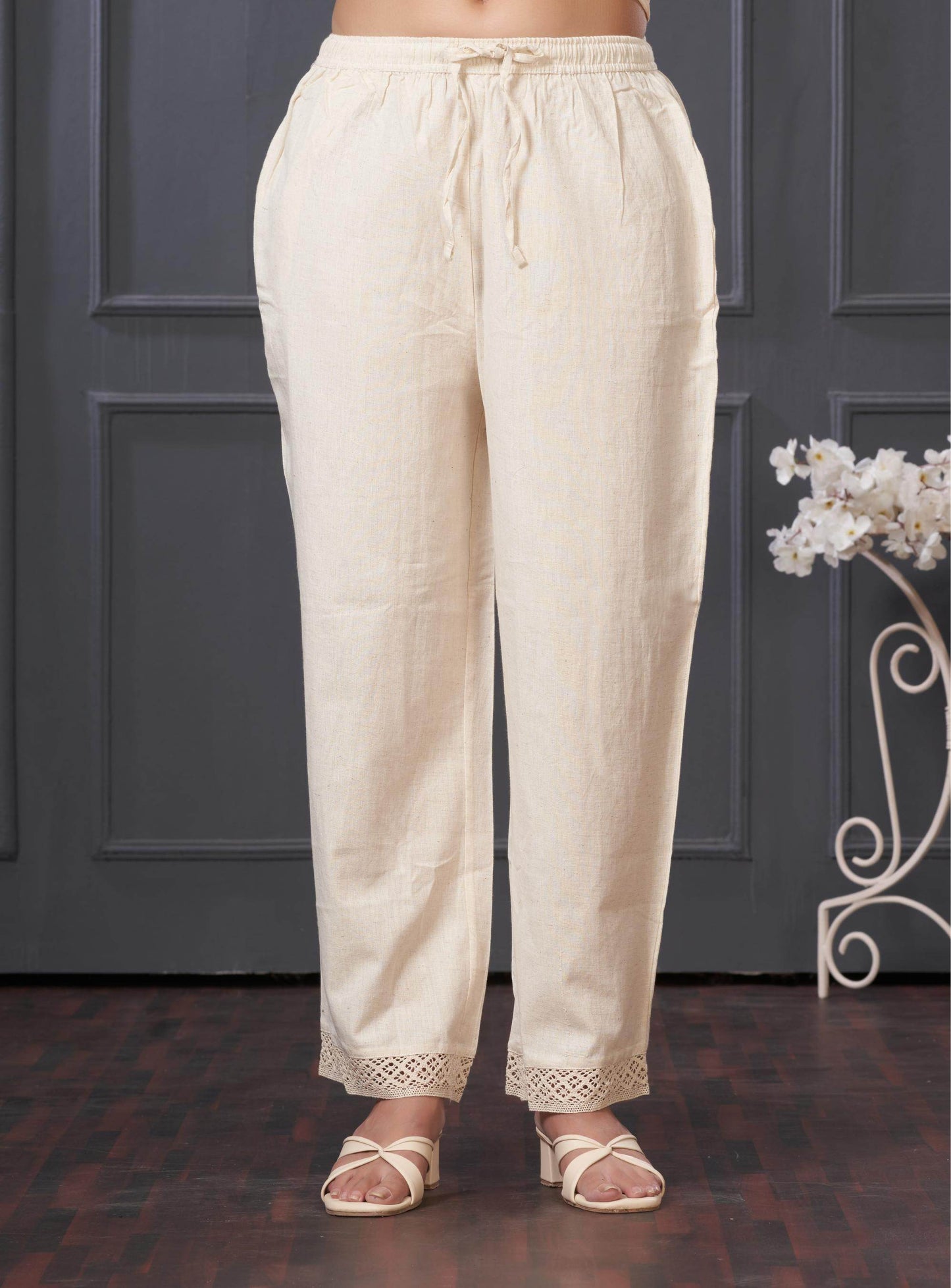 BulBul Hazel Purple & Pink Floral Printed Cotton Kurta Set – Lightweight, Breathable Ethnic Wear for Women