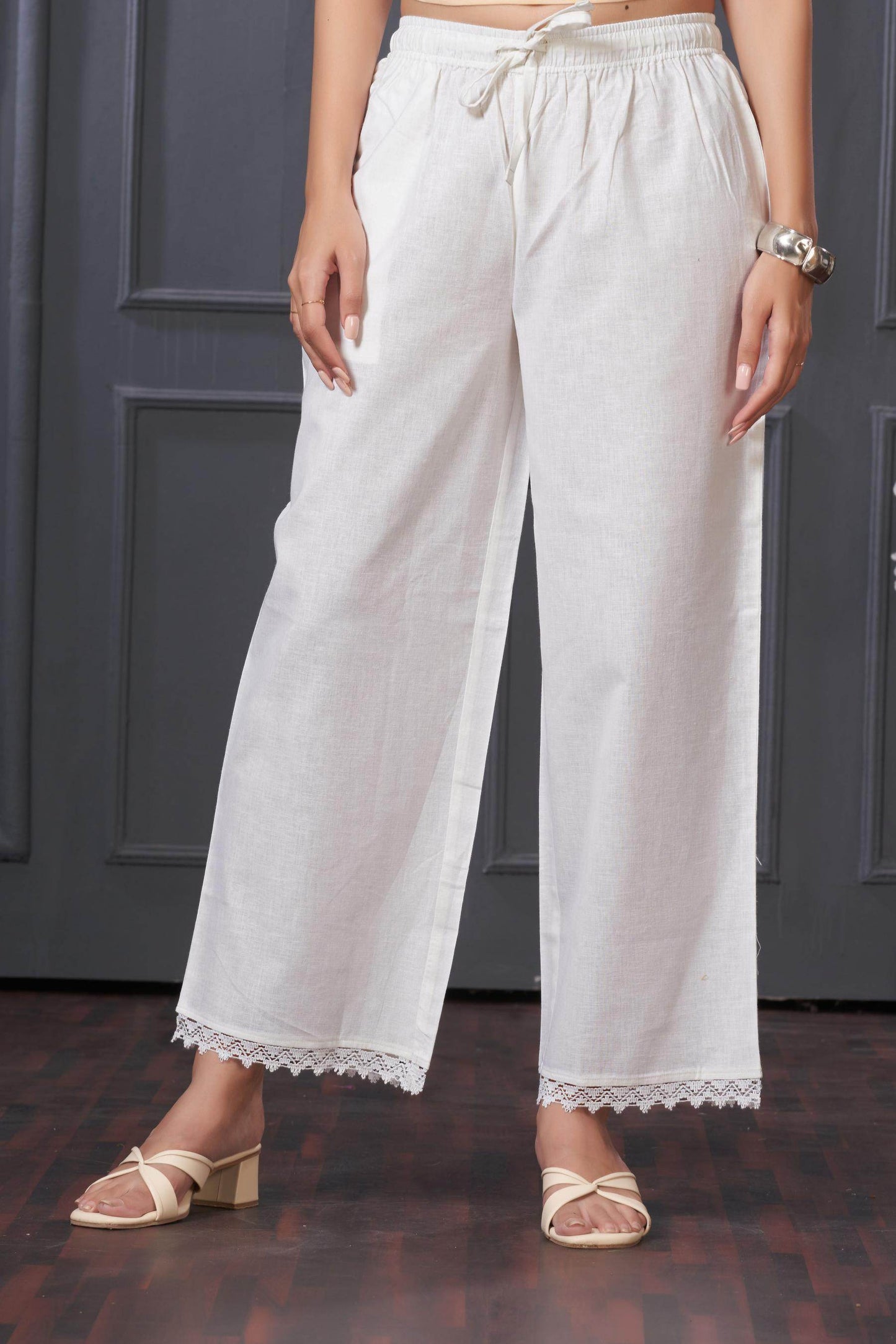 BulBul Hazel Purple & Green Embroidered Cotton Kurta Set - Elegant Ethnic Wear for Women