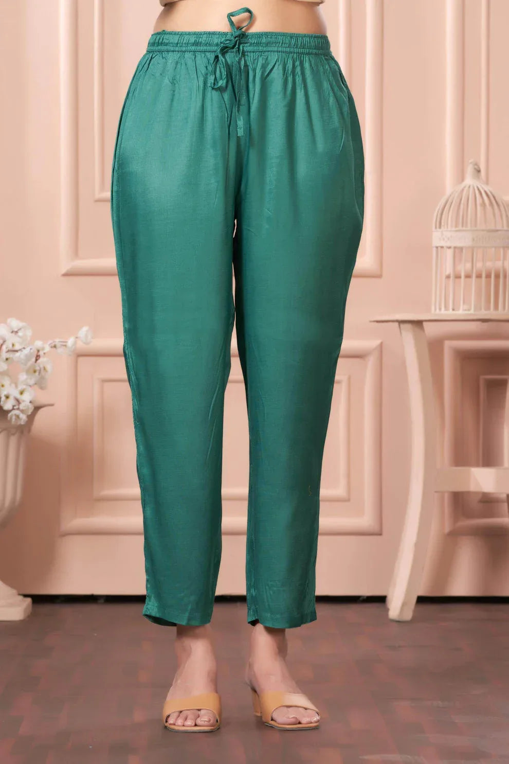 Praniti Viscose Mustard & Green Kurta Set with Dupatta for Women | Festive Ethnic Wear - warehousetech13