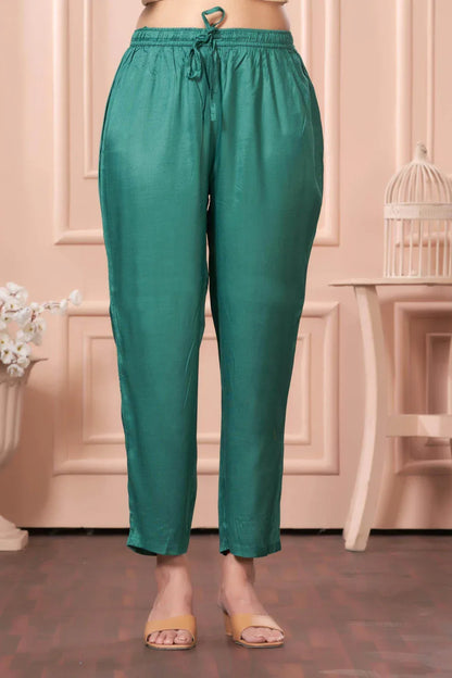 Praniti Viscose Mustard & Green Kurta Set with Dupatta for Women | Festive Ethnic Wear - warehousetech13