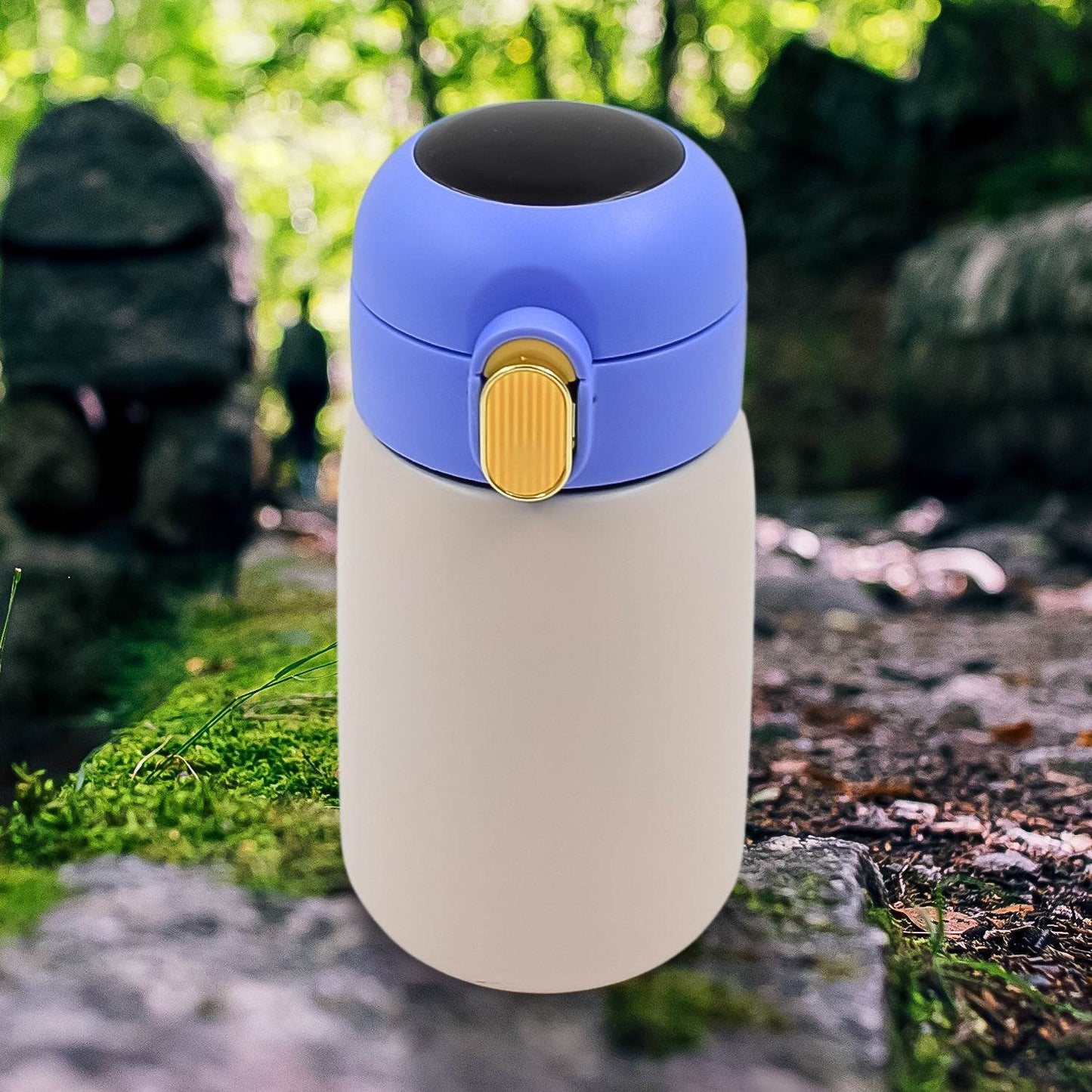 Smart Vacuum Insulated Water Bottle With Led Temperature Display (300 Ml Approx) - warehousetech13