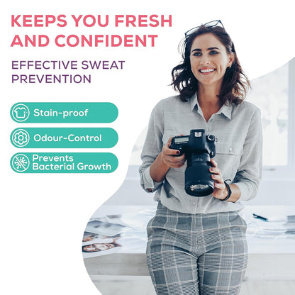 Beautiful Basics Underarms Sweat Pads Disposable (Pkts 6x 60 Pcs Set) - warehousetech13