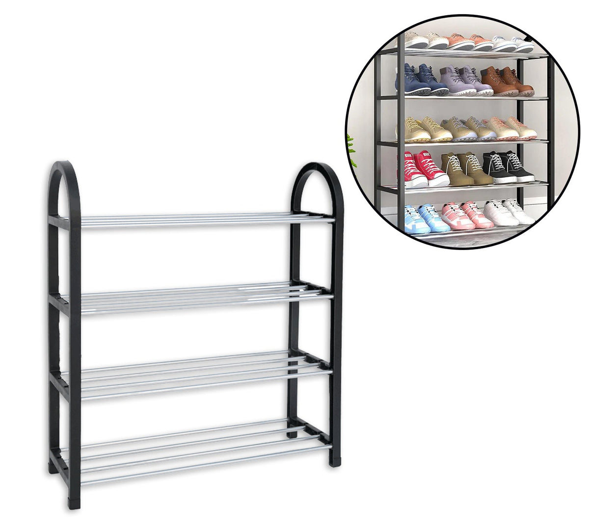 4 Shelves Shoe Rack