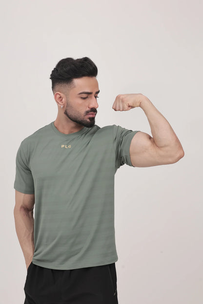 AIR FLOW BASIL- lightweight, highly breathable activewear T‑shirts