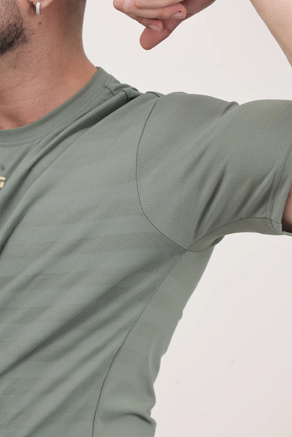 AIR FLOW BASIL- lightweight, highly breathable activewear T‑shirts