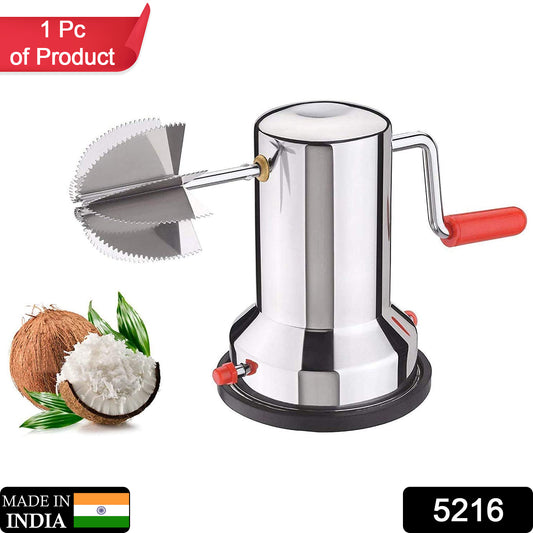 5216 Coconut Scrapers Machine Manual Steel For Home Kitchen Use - warehousetech13
