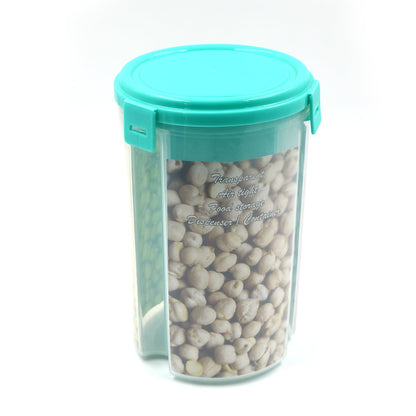 0618b 3 In 1 Transparent Air Tight Storage Dispenser Container (With Color Box) - warehousetech13