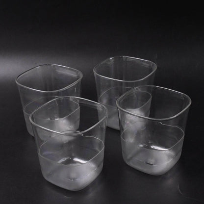 Transparent Stylish Premium Jug With Elegant Handle (2000 Ml Jug Approx 4 Pcs Plastic Glass) - warehousetech13