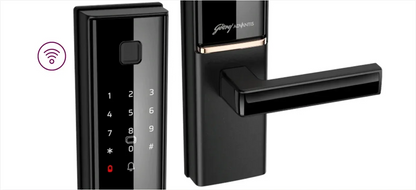 Godrej Smart Lock | 6 in 1 Main Door Digital Lock | VDP Compatible |for Home & Offices | Matte Black |3 Yrs Warranty | Made in India | Free Installation - warehousetech13
