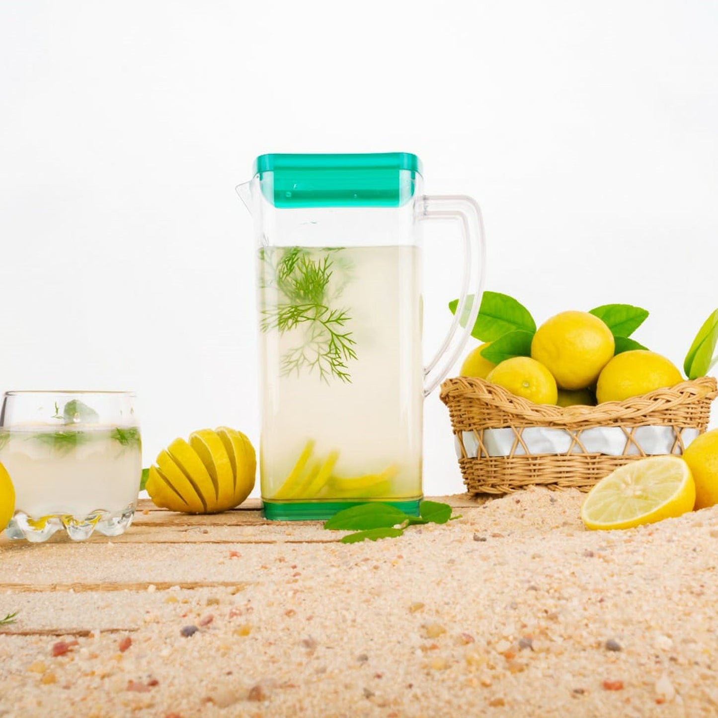 2246 Resistant Glass Jug For Juice Milk Cold Or Hot Beverages - warehousetech13