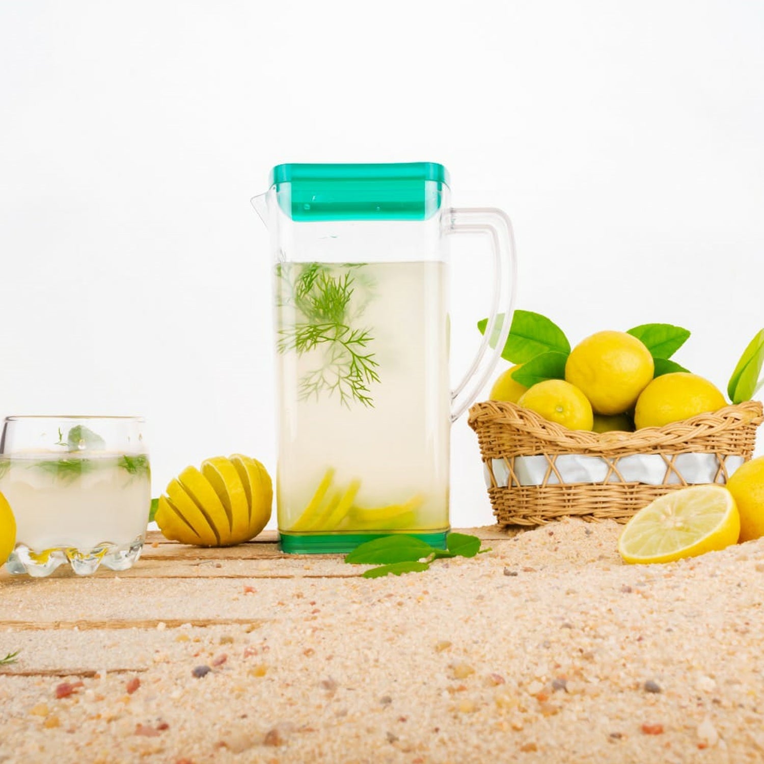 2246 Resistant Glass Jug For Juice Milk Cold Or Hot Beverages - warehousetech13