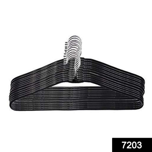 7203 Wardrobe Cloth Hanger (Pack Of 10) - warehousetech13