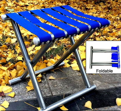 Folding Beach Tool Outdoor Rest Seat Fishing Beach Picnic Hiking Backpacking Stool Camping Fishing Hiking Picnic Garden (1 Pc )